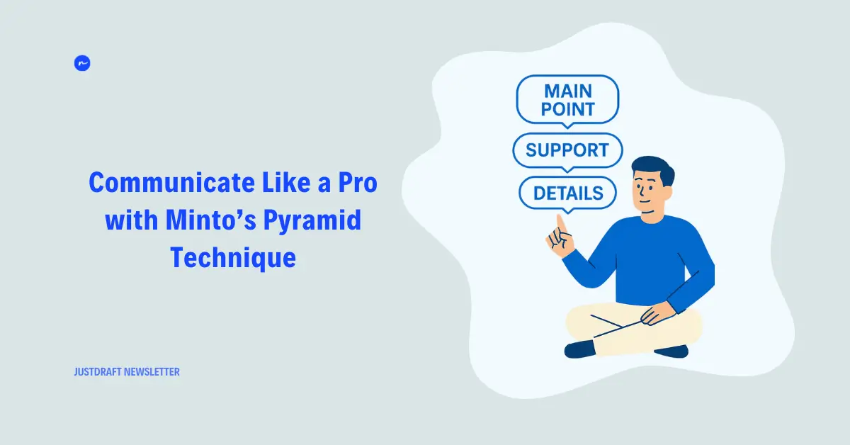 How To Use Minto Pyramid Principle For Clearer Communication - Rahul Goyal