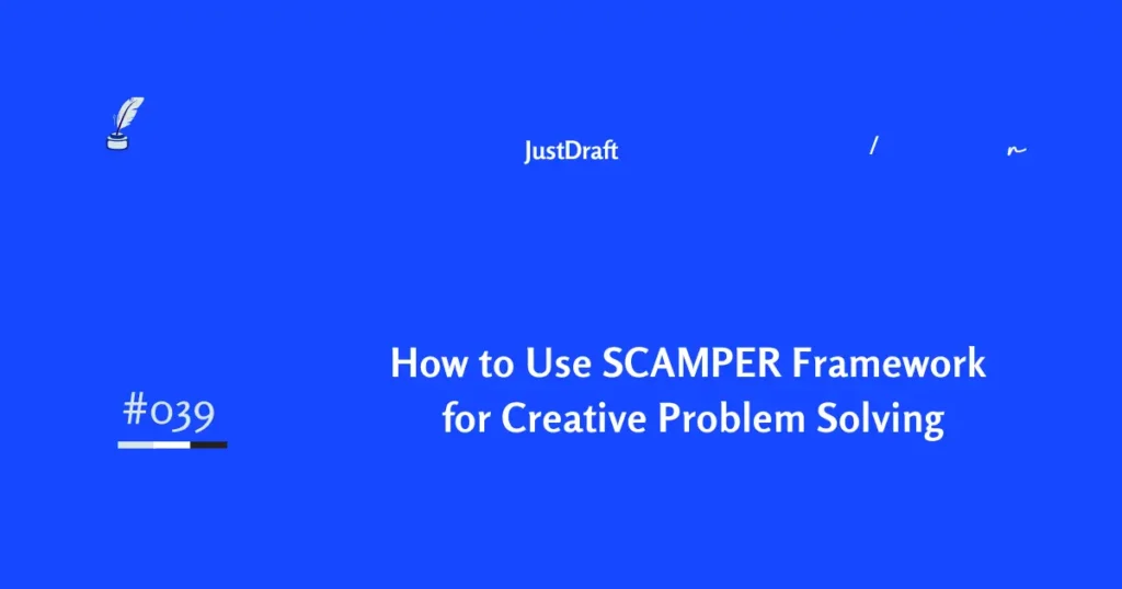 SCAMPER Technique How to