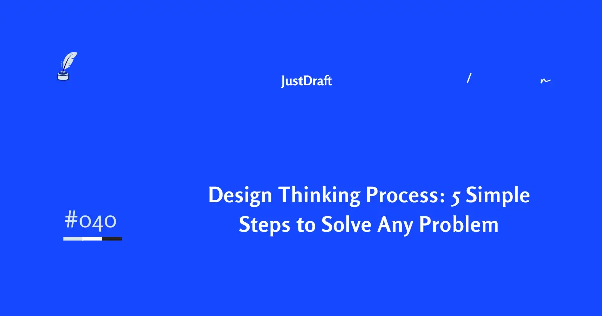 Design Thinking made simple: 5 stages to solve problems people actually care about. Real examples and actionable steps included.