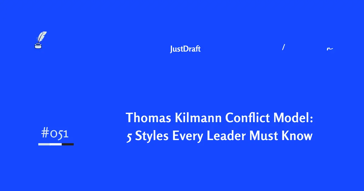 Master the Thomas Kilmann Model's 5 approaches to turn team conflicts into better decisions.