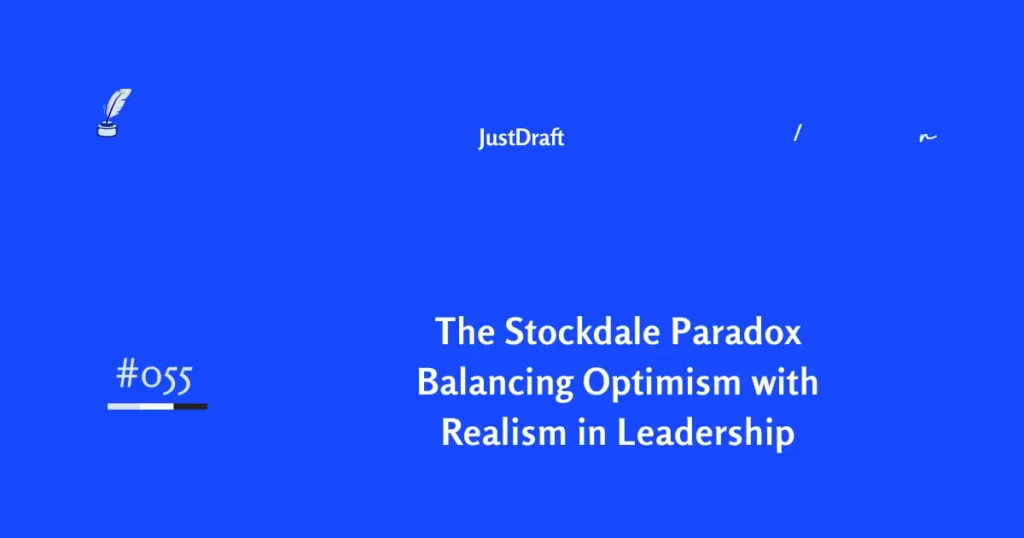 Learn the Stockdale Paradox: balance unwavering faith with brutal facts. Why optimism alone kills businesses during tough times.