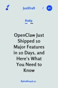 OpenClaw, the fastest-growing open-source project, just shipped 10 major features in April 2026 OpenClaw update and why it matters for you.