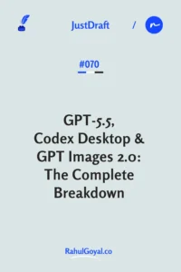 OpenAI released GPT-5.5, GPT Image 2, and Codex Desktop this week. Here's the honest breakdown for professionals running AI agents.