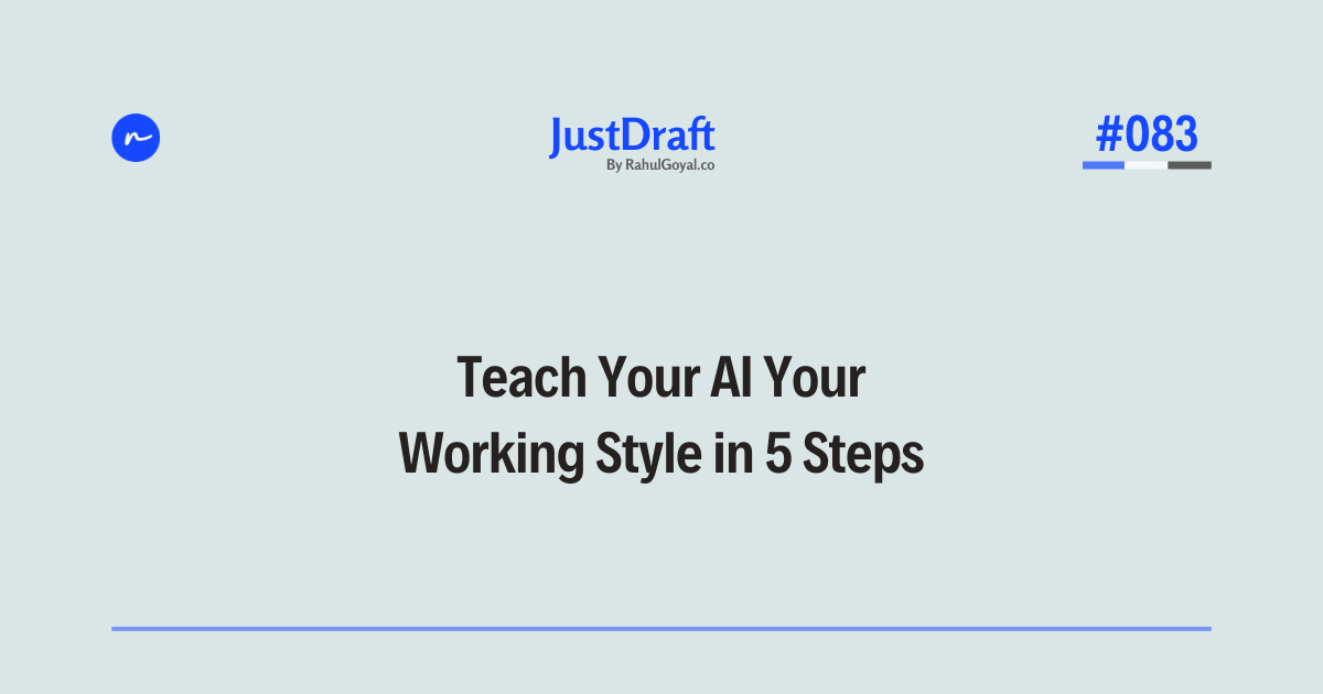 Learn how personal AI context can help an assistant understand your priorities, taste and working style across repeated tasks.