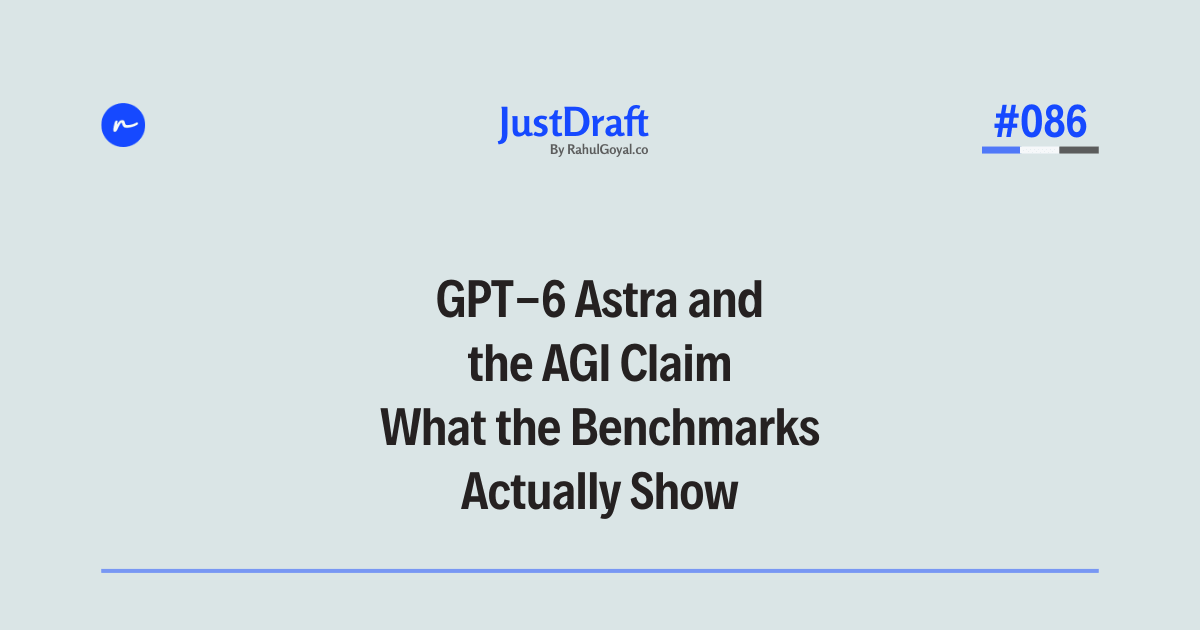 GPT-6 Astra explained, including the AGI debate and 7 practical ways to use OpenAI's new model for work, research and coding.